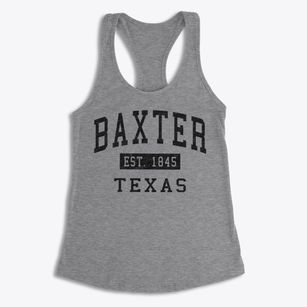 Baxter Texas Classic Established Women's Racerback Tank
