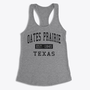 Oates Prairie Texas Classic Established Women's Racerback Tank