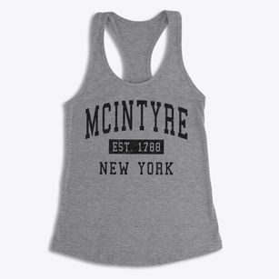 Mcintyre New York Classic Established Women's Racerback Tank