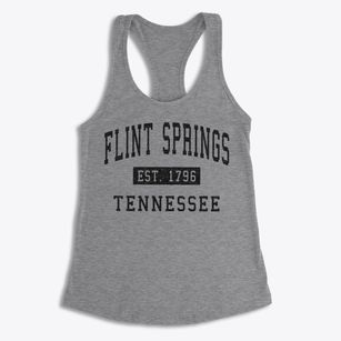 Flint Springs Tennessee Classic Established Women's Racerback Tank