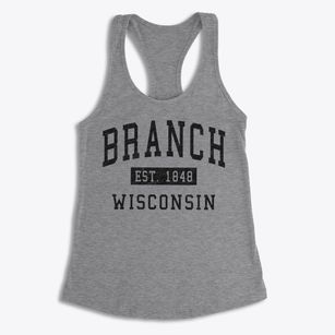 Branch Wisconsin Classic Established Women's Racerback Tank