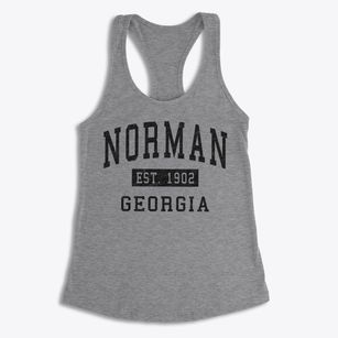 Norman Georgia Classic Established Women's Racerback Tank