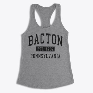 Bacton Pennsylvania Classic Established Women's Racerback Tank