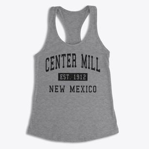 Center Mill New Mexico Classic Established Women's Racerback Tank