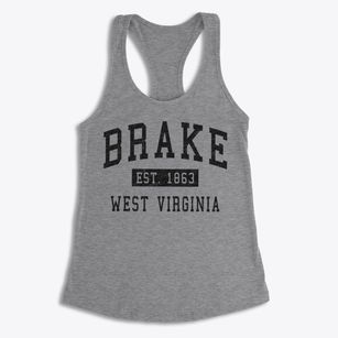 Brake West Virginia Classic Established Women's Racerback Tank