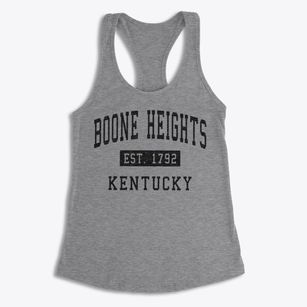 Boone Heights Kentucky Classic Established Women's Racerback Tank