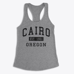 Cairo Oregon Classic Established Women's Racerback Tank