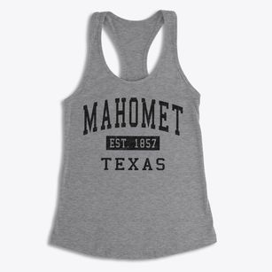 Mahomet Texas Classic Established Women's Racerback Tank