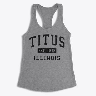Titus Illinois Classic Established Women's Racerback Tank