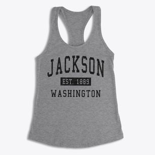 Jackson Washington Classic Established Women's Racerback Tank