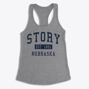 Story Nebraska Classic Established Women's Racerback Tank