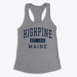 Highpine Maine Classic Established Women's Racerback Tank
