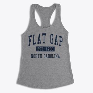 Flat Gap North Carolina Classic Established Women's Racerback Tank