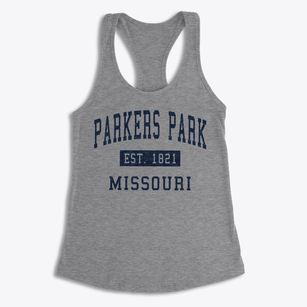 Parkers Park Missouri Classic Established Women's Racerback Tank