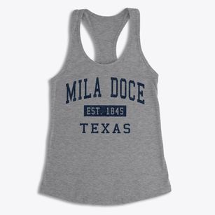 Mila Doce Texas Classic Established Women's Racerback Tank
