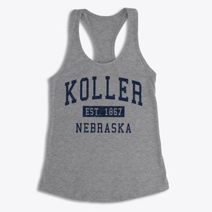 Koller Nebraska Classic Established Women's Racerback Tank