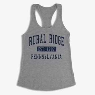 Rural Ridge Pennsylvania Classic Established Women's Racerback Tank