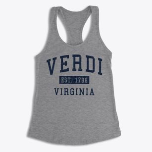 Verdi Virginia Classic Established Women's Racerback Tank