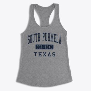 South Purmela Texas Classic Established Women's Racerback Tank