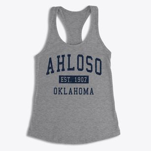 Ahloso Oklahoma Classic Established Women's Racerback Tank