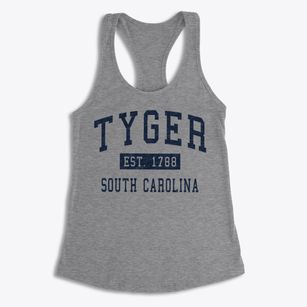 Tyger South Carolina Classic Established Women's Racerback Tank