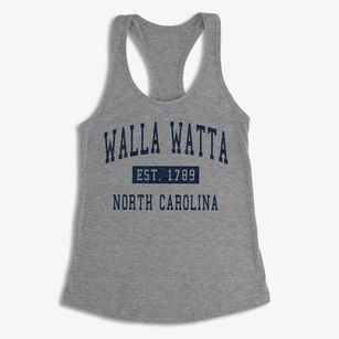 Walla Watta North Carolina Classic Established Women's Racerback Tank