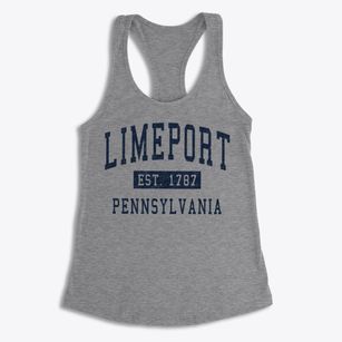 Limeport Pennsylvania Classic Established Women's Racerback Tank