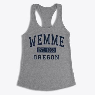 Wemme Oregon Classic Established Women's Racerback Tank
