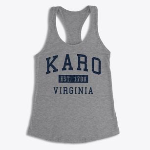 Karo Virginia Classic Established Women's Racerback Tank