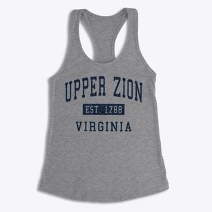 Upper Zion Virginia Classic Established Women's Racerback Tank