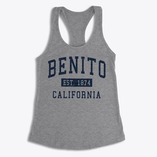 Benito California Classic Established Women's Racerback Tank