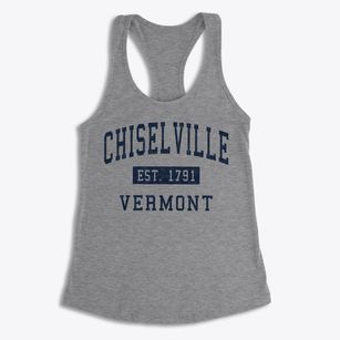 Chiselville Vermont Classic Established Women's Racerback Tank