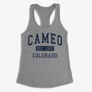 Cameo Colorado Classic Established Women's Racerback Tank