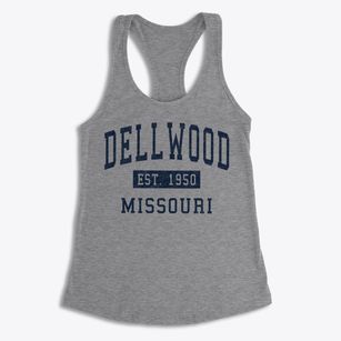 Dellwood Missouri Classic Established Women's Racerback Tank