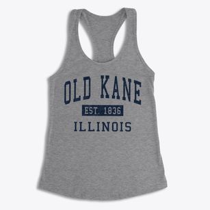 Old Kane Illinois Classic Established Women's Racerback Tank