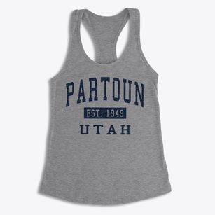 Partoun Utah Classic Established Women's Racerback Tank