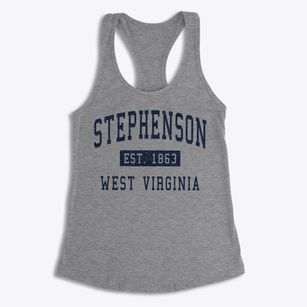 Stephenson West Virginia Classic Established Women's Racerback Tank