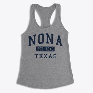 Nona Texas Classic Established Women's Racerback Tank