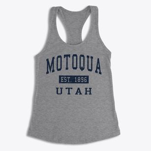 Motoqua Utah Classic Established Women's Racerback Tank