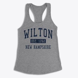 Wilton New Hampshire Classic Established Women's Racerback Tank