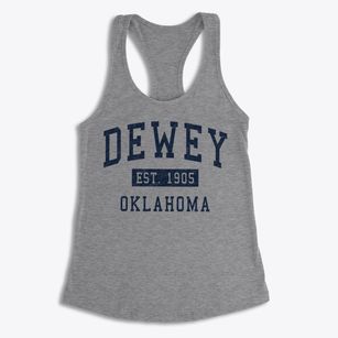 Dewey Oklahoma Classic Established Women's Racerback Tank
