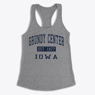 Grundy Center Iowa Classic Established Women's Racerback Tank