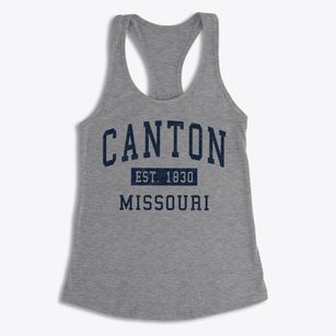 Canton Missouri Classic Established Women's Racerback Tank