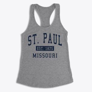 St. Paul Missouri Classic Established Women's Racerback Tank