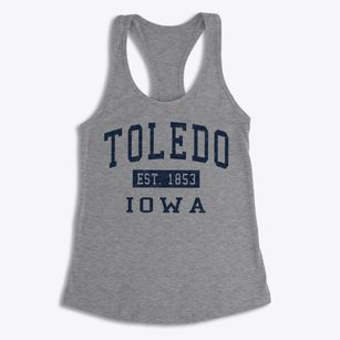 Toledo Iowa Classic Established Women's Racerback Tank