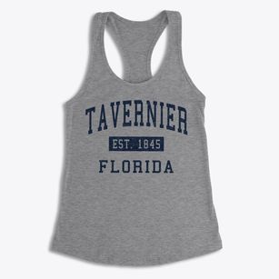 Tavernier Florida Classic Established Women's Racerback Tank