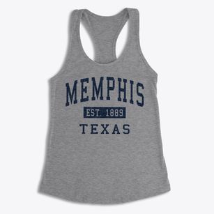 Memphis Texas Classic Established Women's Racerback Tank