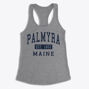 Palmyra Maine Classic Established Women's Racerback Tank