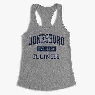 Jonesboro Illinois Classic Established Women's Racerback Tank