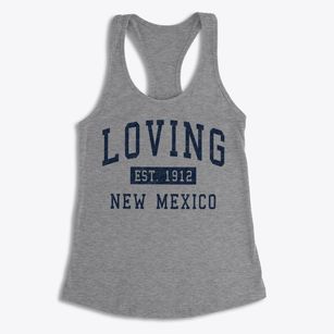 Loving New Mexico Classic Established Women's Racerback Tank